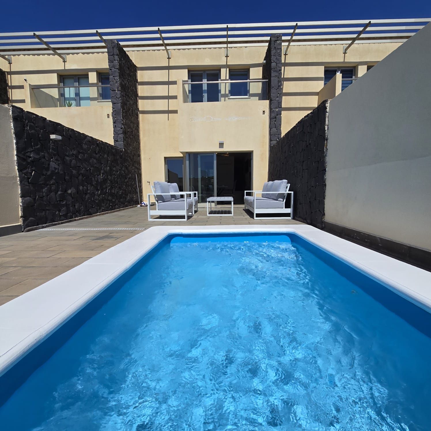 Piscina de Casa o xalet de lloguer en San Miguel de Abona amb Aire condicionat, Terrassa i Traster