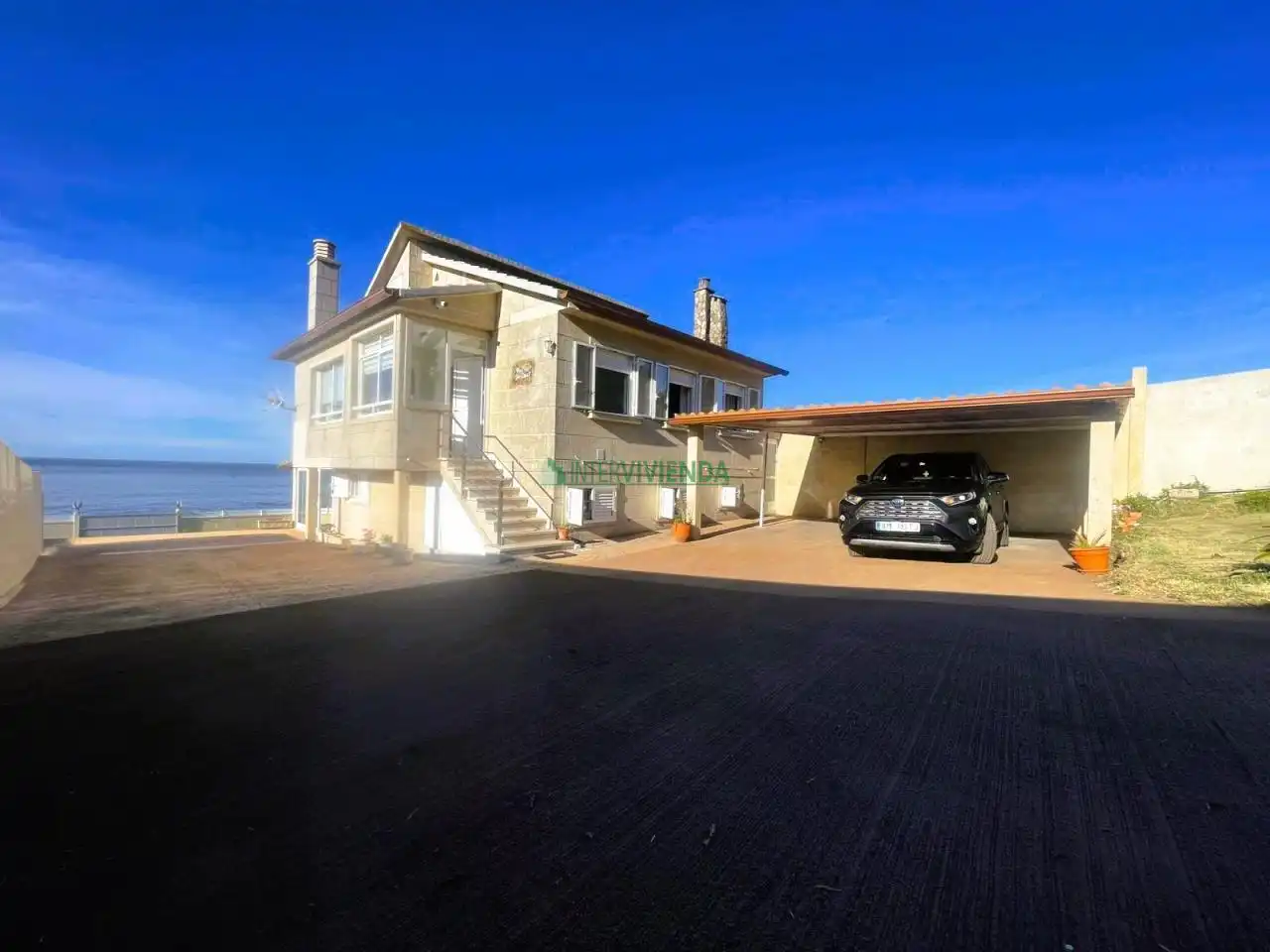 Vista exterior de Casa o chalet en venta en Oia con Calefacción, Jardín privado y Trastero
