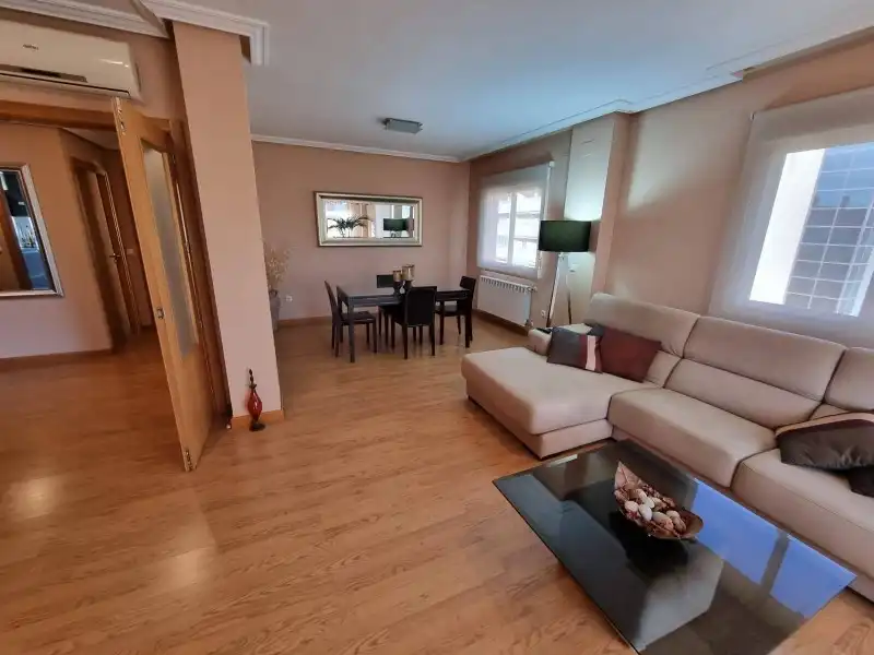 Sala de estar de Piso en venta en Plasencia con Aire acondicionado, Calefacción y Terraza