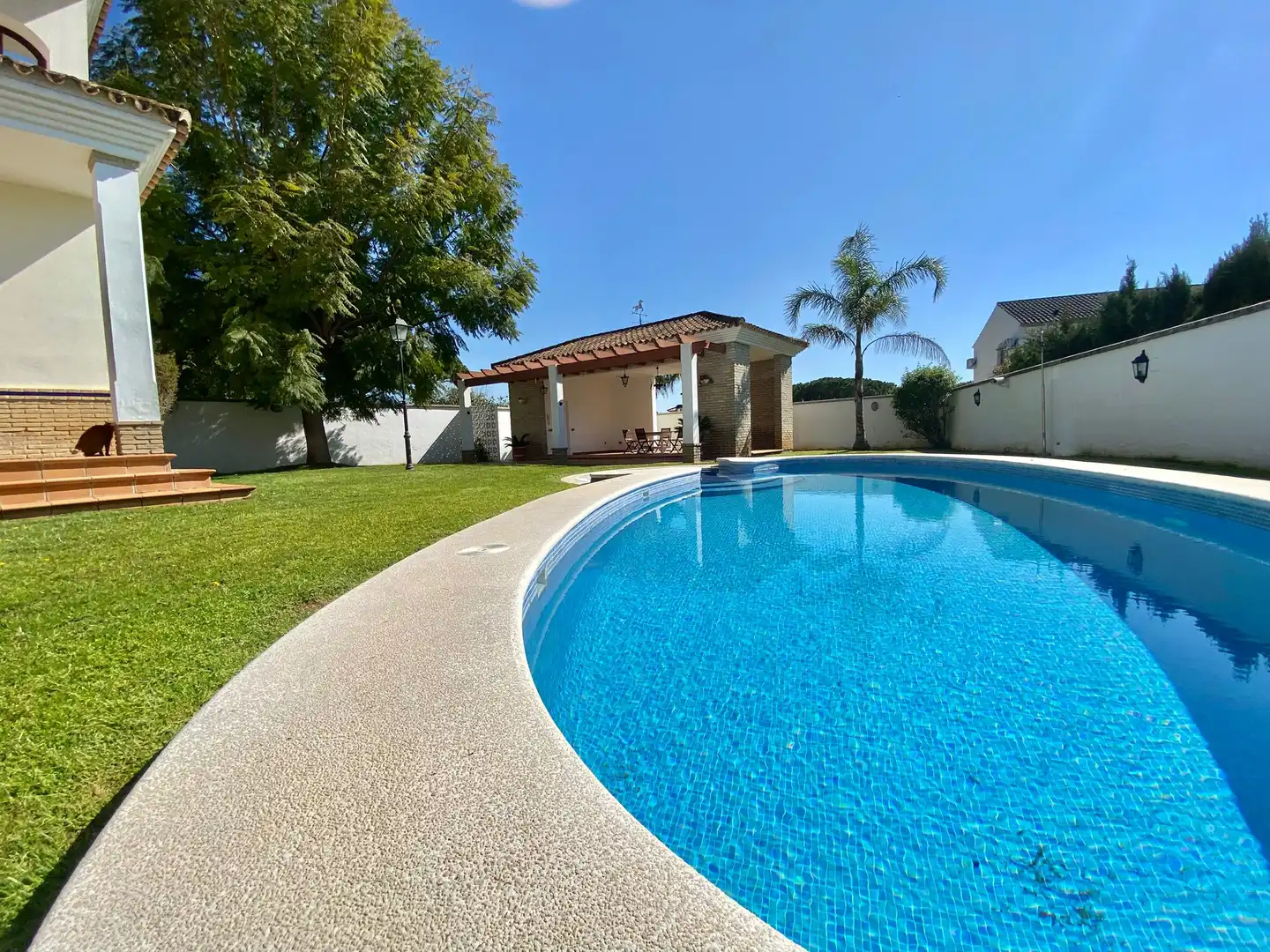 Piscina de Casa o chalet en venta en Alcalá de Guadaira con Jardín privado y Piscina