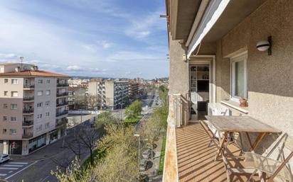 Balcony of Flat for sale in Girona Capital  with Air Conditioner, Heating and Parquet flooring