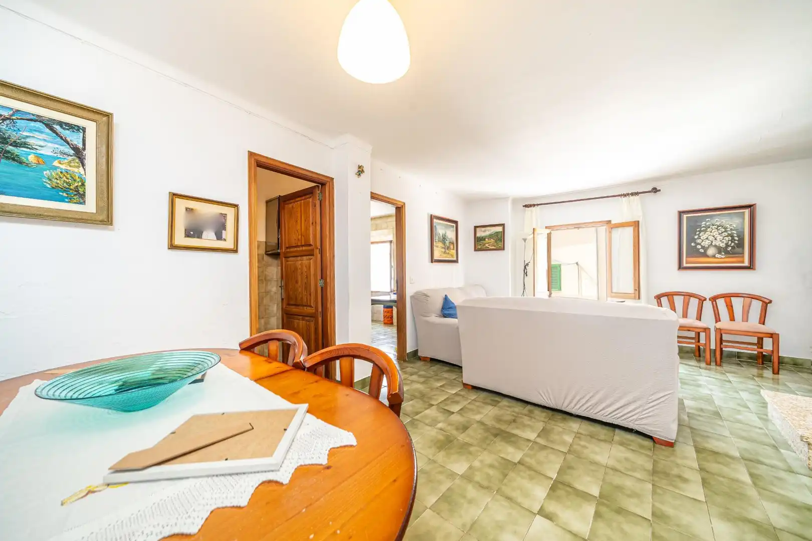 Sala de estar de Casa o chalet en venta en Pollença con Trastero y Balcón