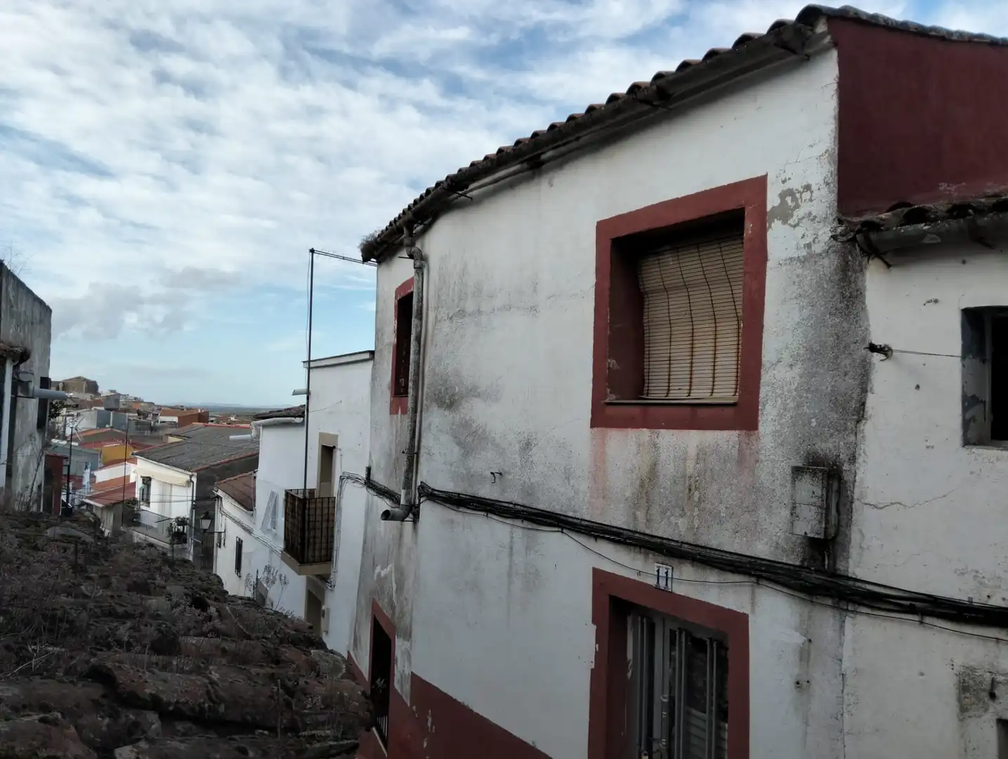 Vista exterior de Casa o chalet en venta en Alcuéscar