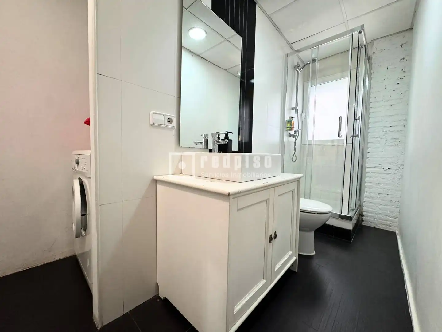 Baño de Loft de alquiler en Valencia con Aire acondicionado, Terraza y Amueblado