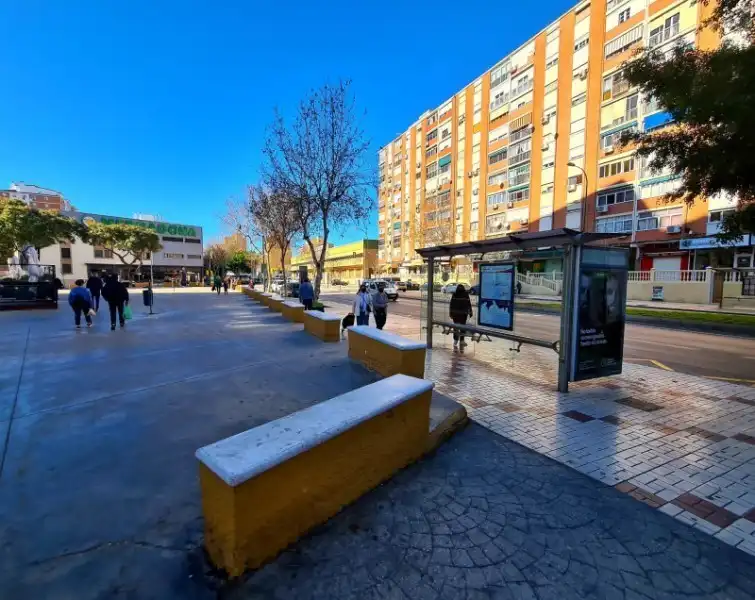 Vista exterior de Piso en venta en Málaga con Aire acondicionado, Calefacción y Horno