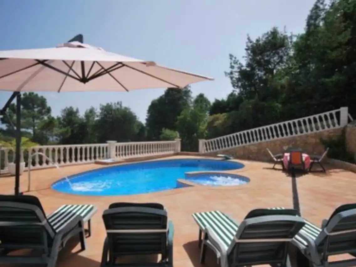Swimming pool of Houses for sale in Lloret de Mar  with Air Conditioner, Heating and Private garden