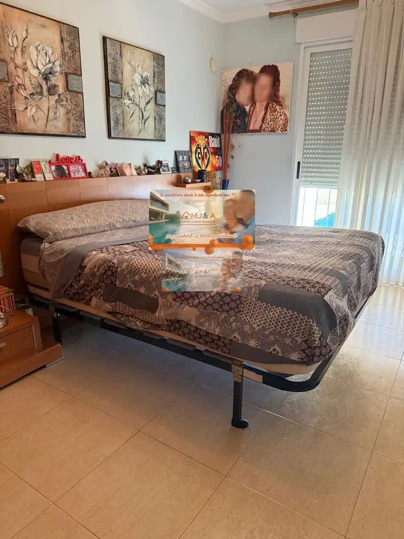 Bedroom of Detached homes for sale in Benicasim / Benicàssim  with Air Conditioner, Heating and Terrace