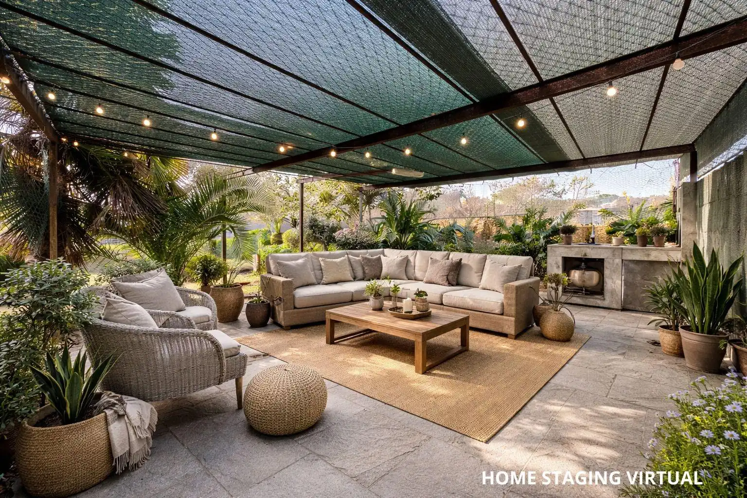 Terraza de Casa o chalet en venta en Vigo  con Trastero y Balcón