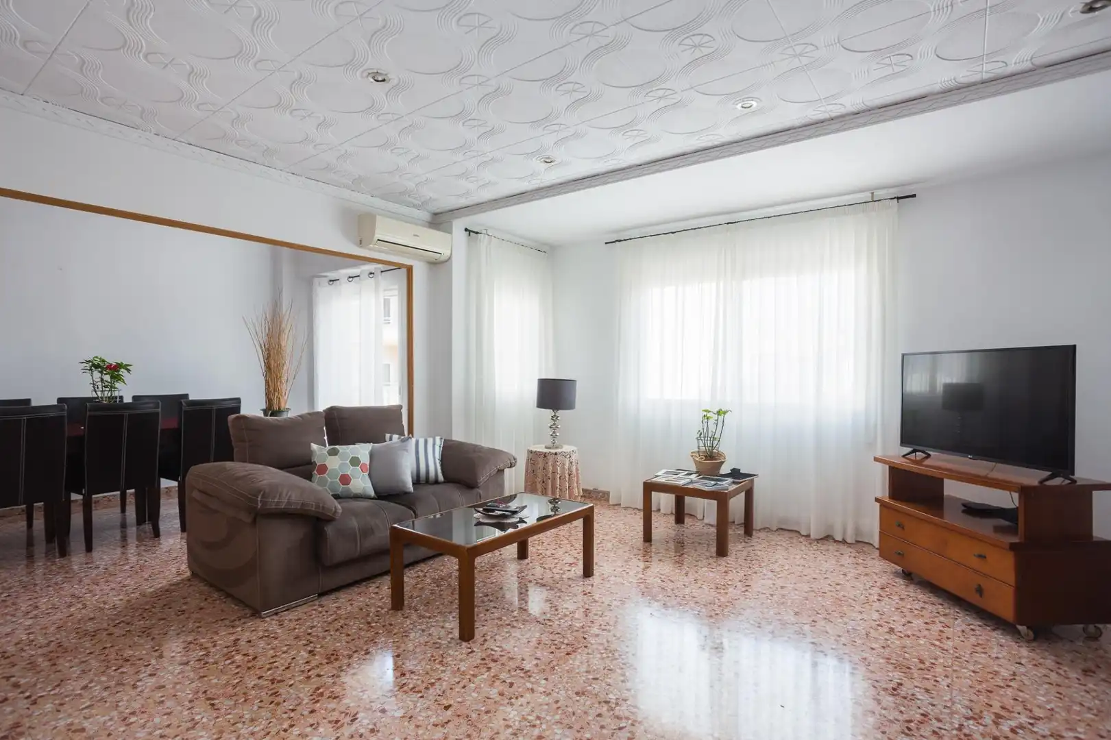 Sala de estar de Piso en venta en Piles con Aire acondicionado y Balcón