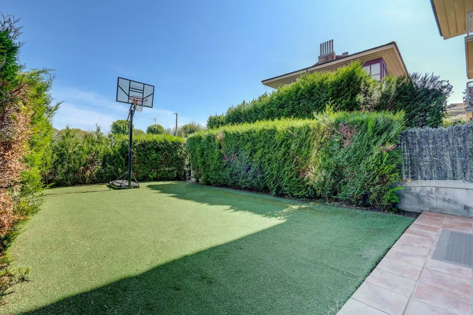 Garten von Wohnung zur Miete in Donostia - San Sebastián  mit Heizung, Privatgarten und Terrasse