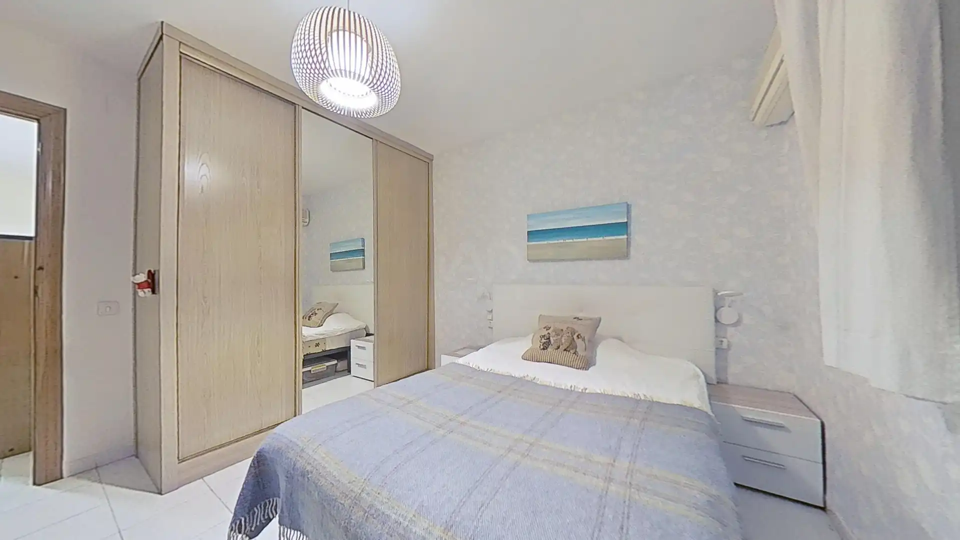 Habitación de Casa adosada en venta en Castellón de la Plana / Castelló de la Plana con Aire acondicionado, Calefacción y Terraza