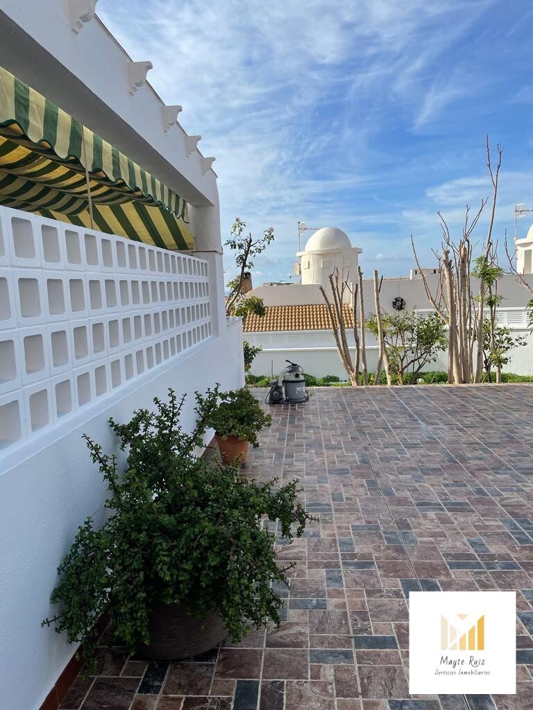 Terrassa de Finca rústica en venda en El Ejido amb Aire condicionat, Calefacció i Jardí privat