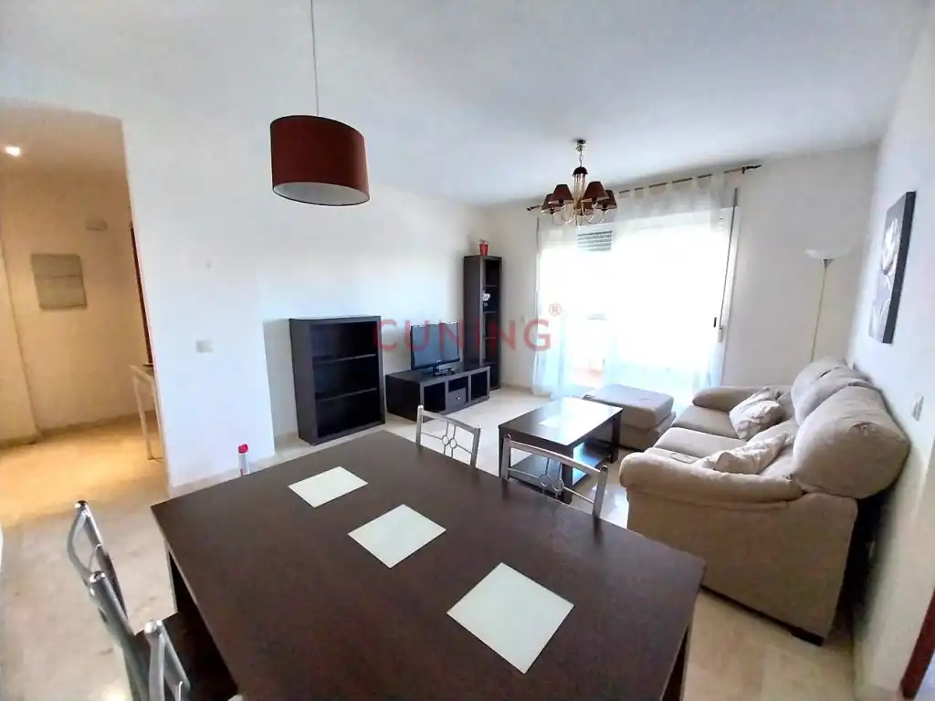 Sala de estar de Piso en venta en Cáceres con Aire acondicionado, Terraza y Piscina comunitaria