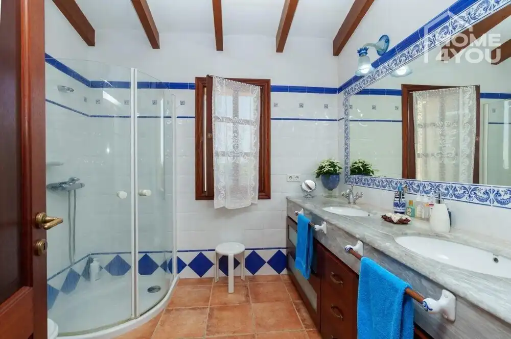 Baño de Casa o chalet en venta en Lloseta con Aire acondicionado, Calefacción y Terraza