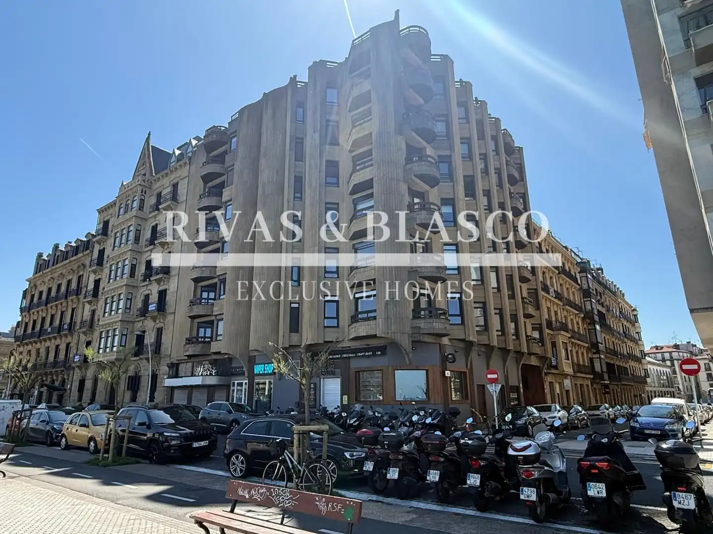 Vista exterior de Apartamento de alquiler en Donostia - San Sebastián  con Calefacción, Terraza y Amueblado