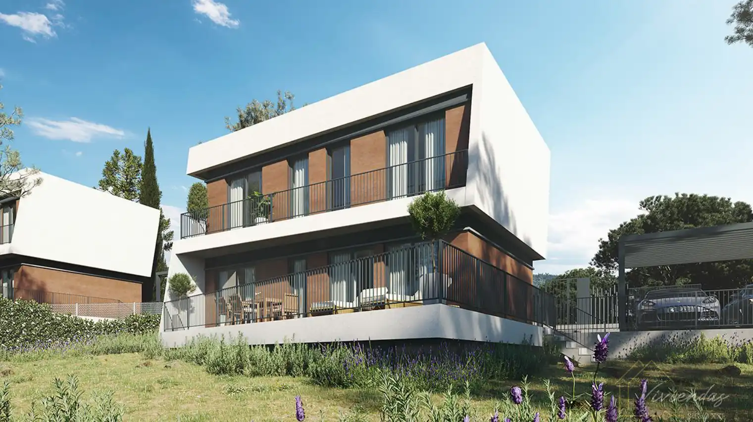 Exterior view of Houses for sale in El Espinar