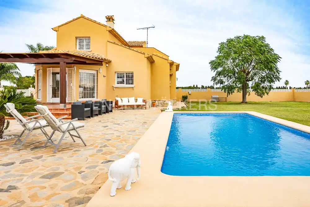 Exterior view of Country homes for rent in Dénia  with Air Conditioner, Heating and Private garden