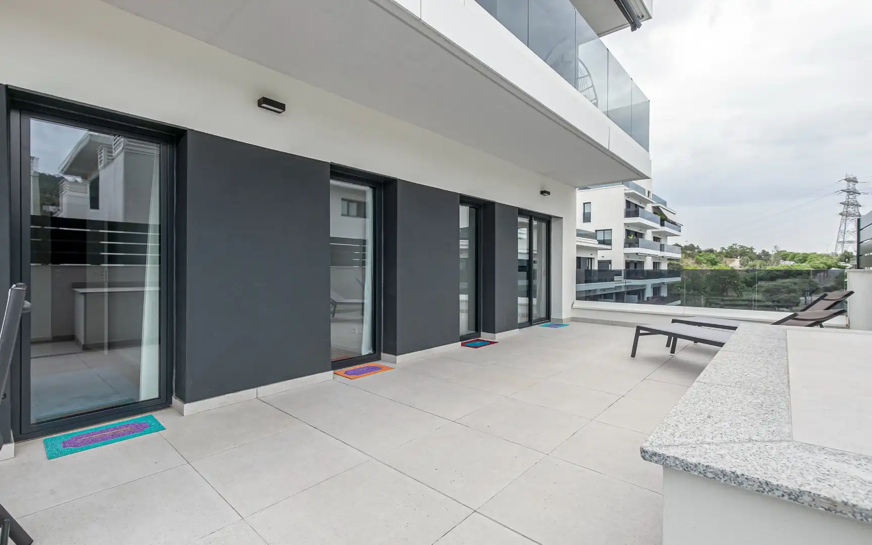 Terraza de Piso de alquiler en Sant Boi de Llobregat con Aire acondicionado, Calefacción y Jardín privado
