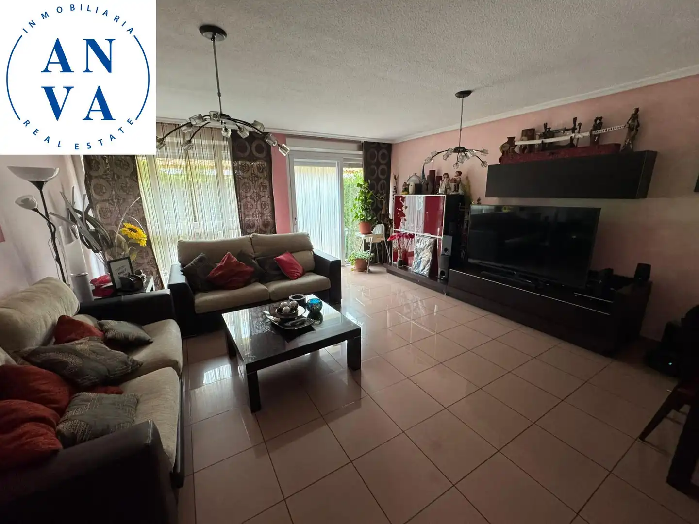 Wohnzimmer von Haus oder Chalet zum Verkauf in Sant Joan d'Alacant mit Klimaanlage, Privatgarten und Abstellraum