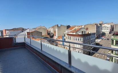 Terrasse von Dachboden zum verkauf in Carballo mit Terrasse