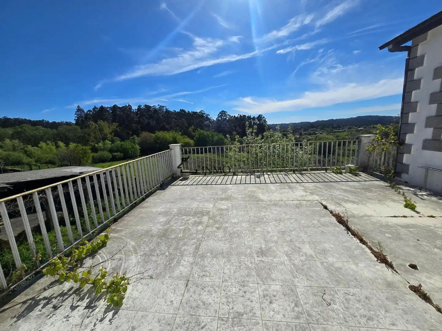 Terrassa de Casa o xalet en venda en Moraña amb Jardí privat