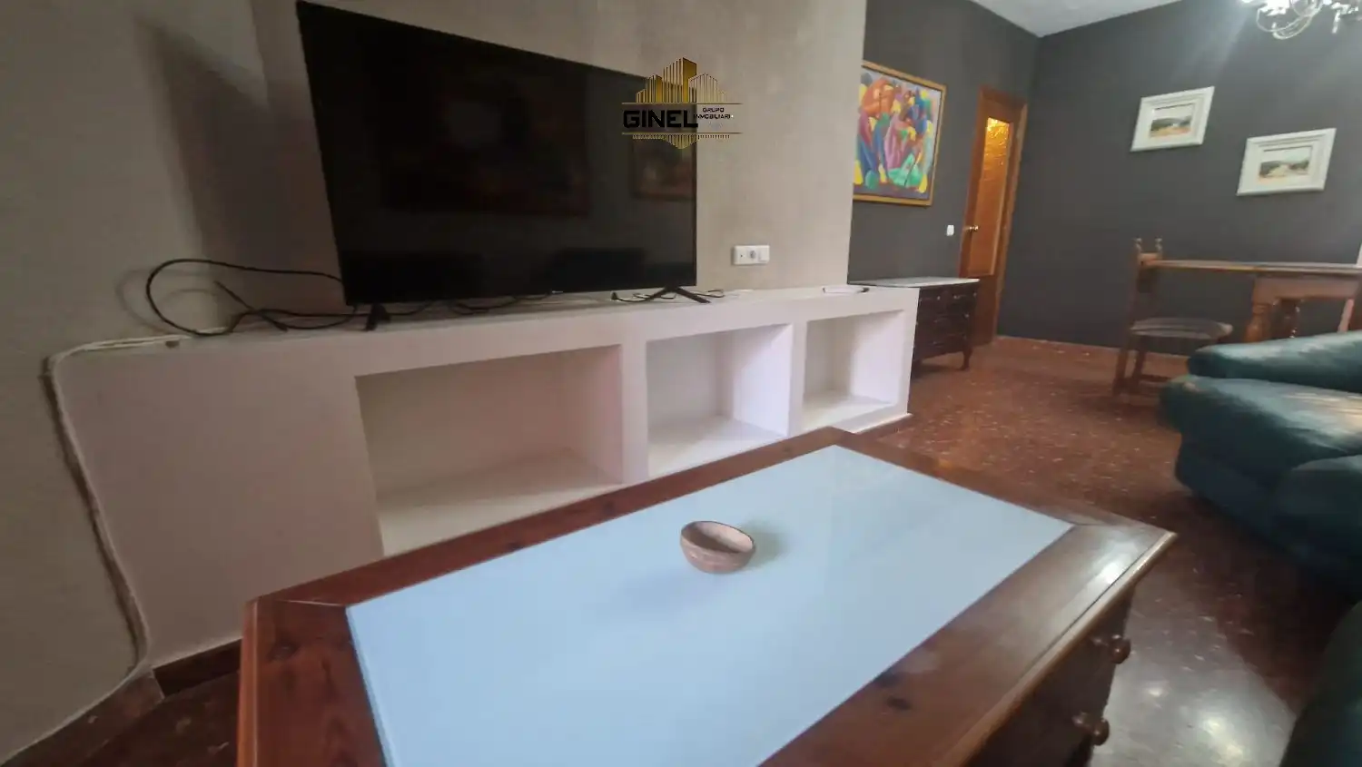 Living room of Flat for rent in Jaén  with Air Conditioner, Heating and Terrace