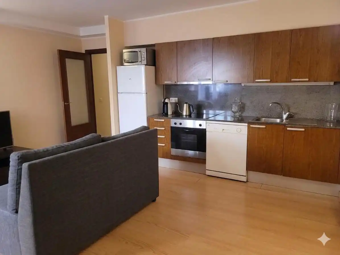 Cocina de Piso de alquiler en Canillo con Terraza y Amueblado