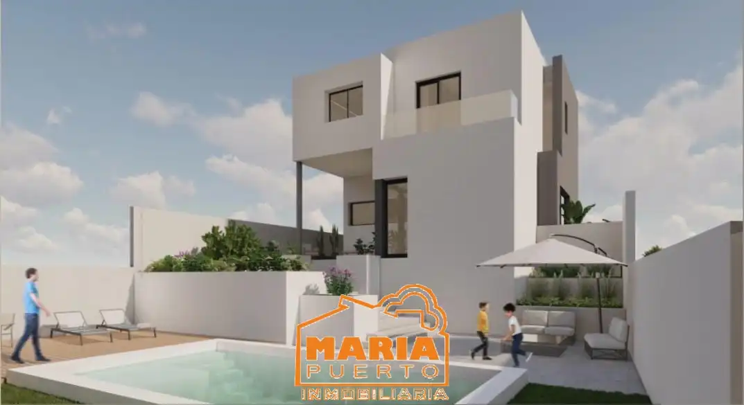 Exterior view of Houses for sale in Málaga Capital  with Private garden, Terrace and Swimming Pool