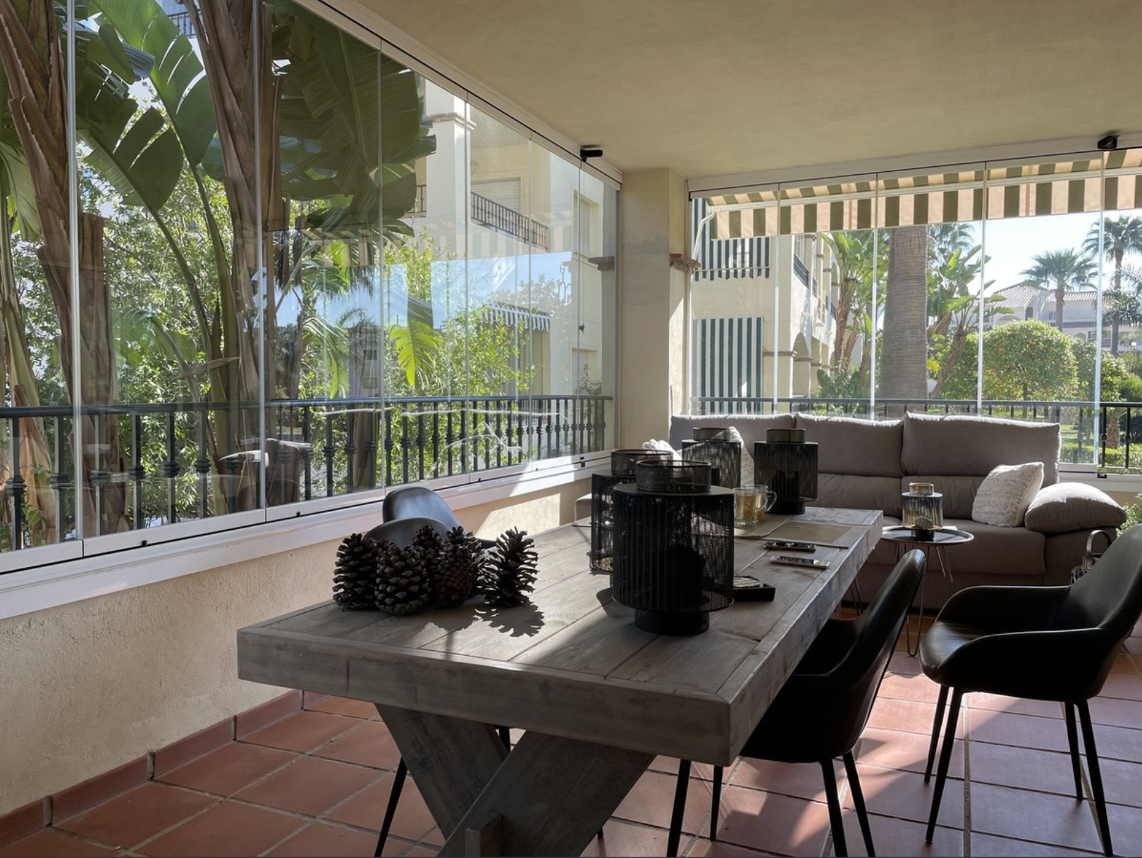 Terrace of Flat for sale in Mijas  with Air Conditioner, Heating and Terrace