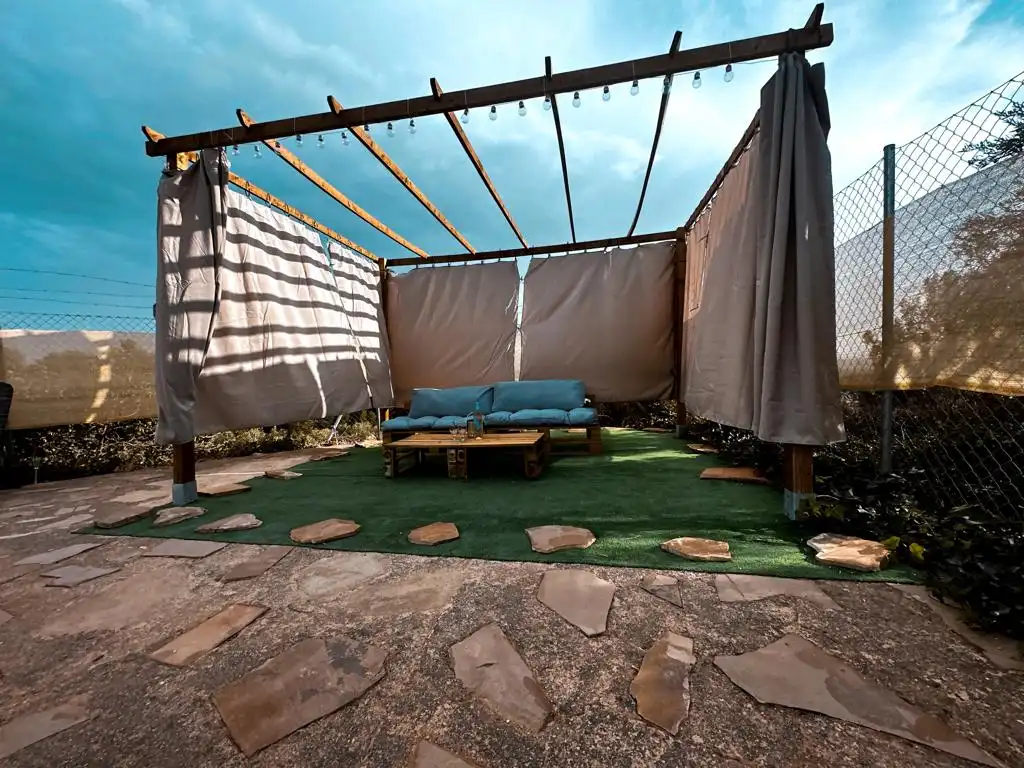 Terrace of Country homes for sale in Pozo Alcón  with Private garden, Terrace and Storage room
