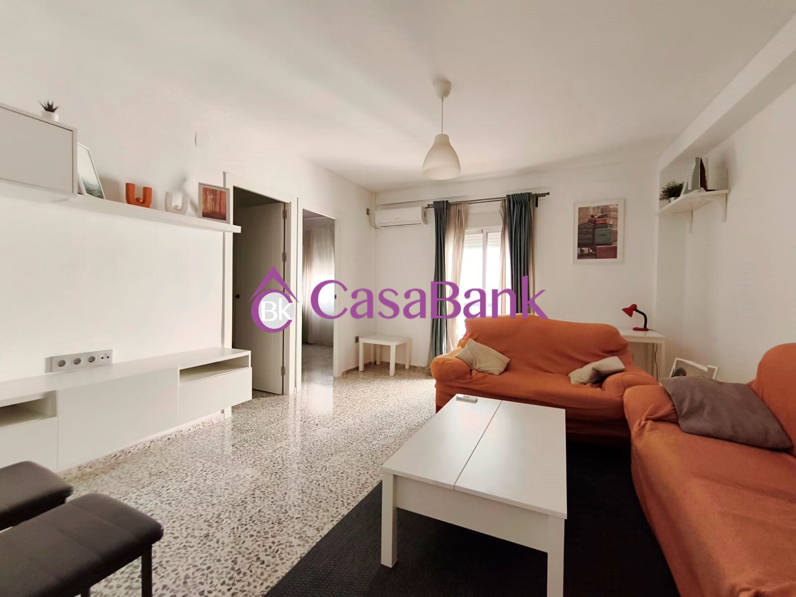 Sala d'estar de Pis en venda en  Córdoba Capital amb Aire condicionat, Terrassa i Moblat