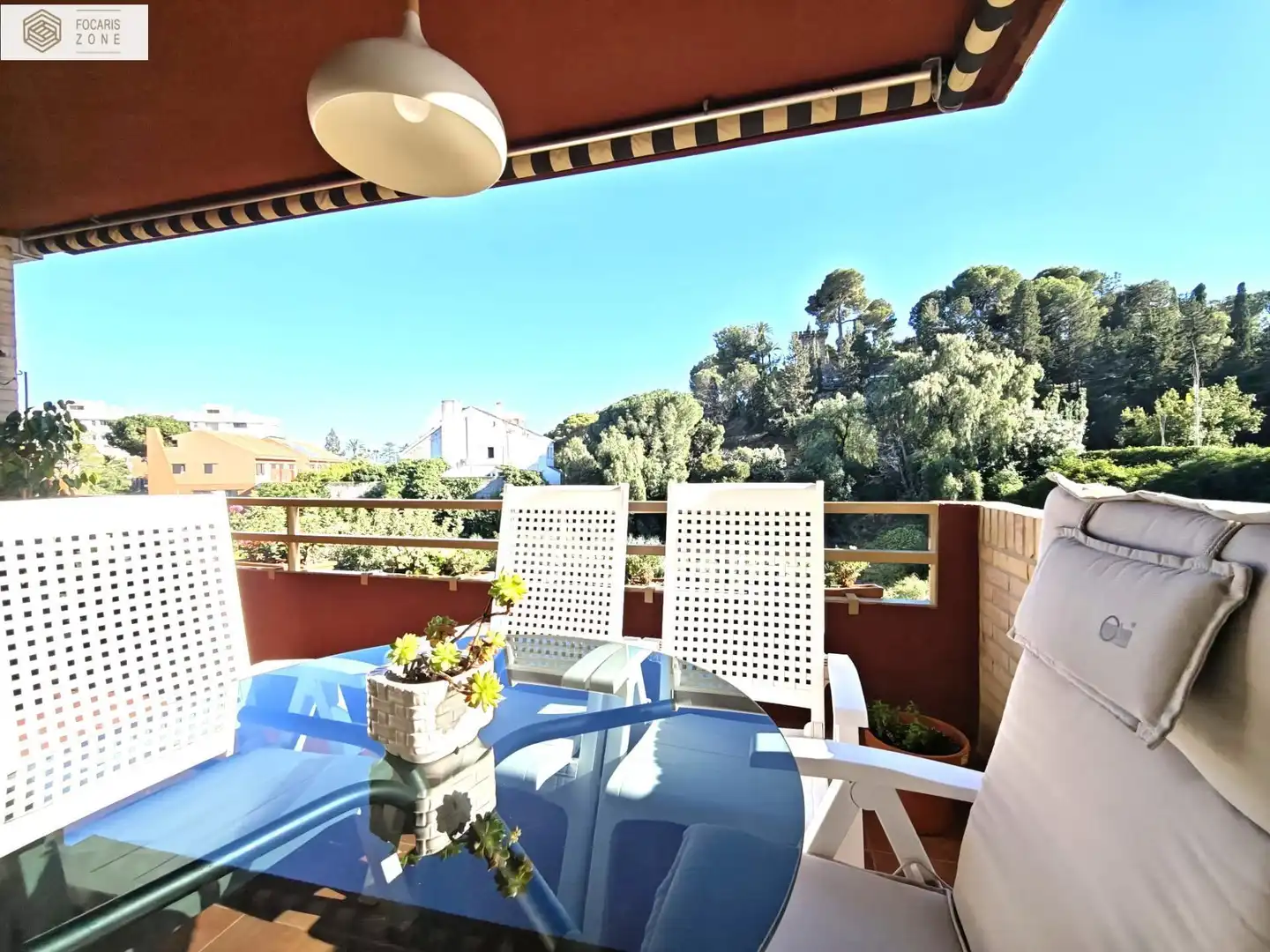 Terraza de Piso en venta en Málaga con Aire acondicionado, Calefacción y Jardín privado