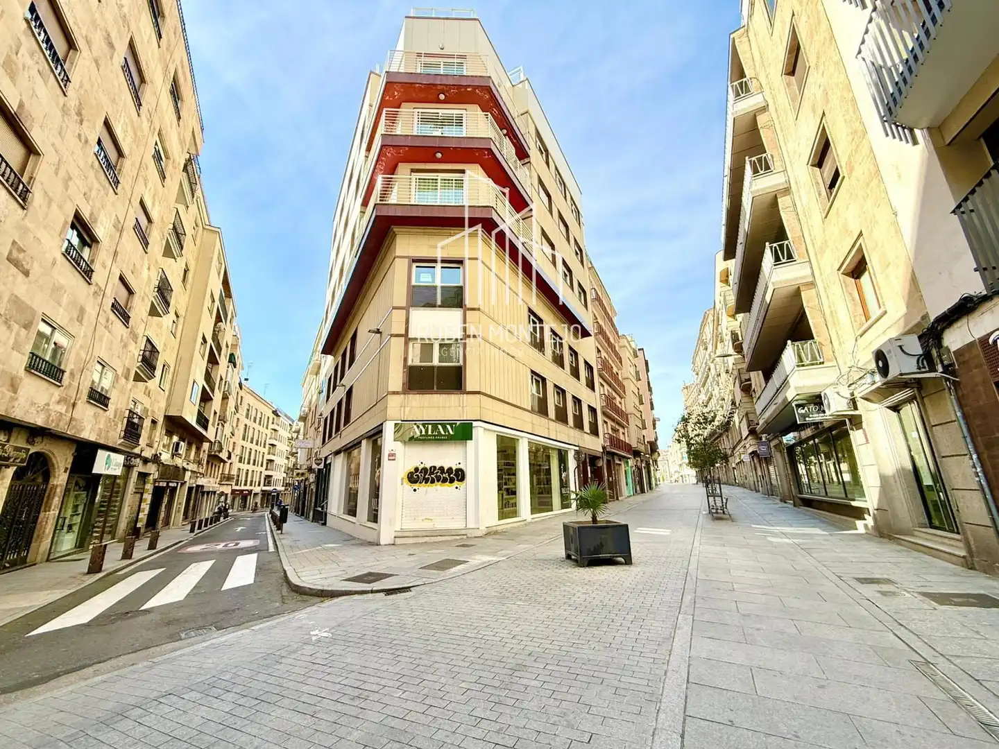 Vista exterior de Garatge en venda en Salamanca