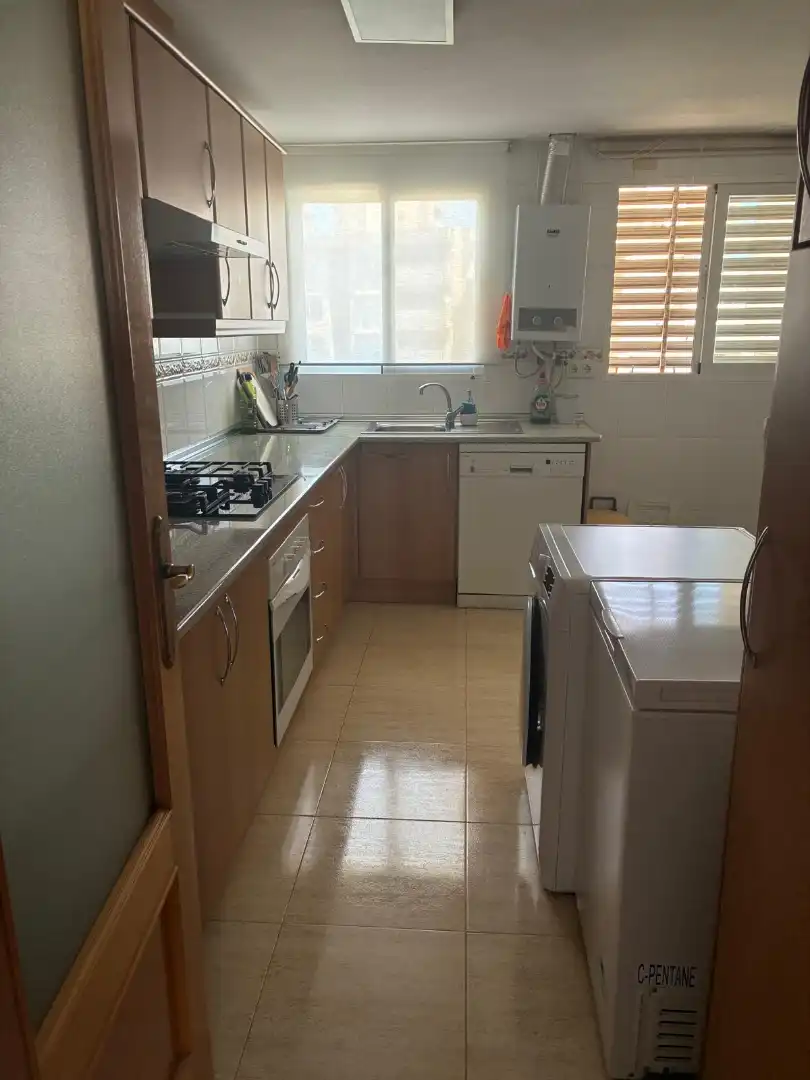Küche von Wohnung zur Miete in El Campello mit Klimaanlage, Heizung und Terrasse