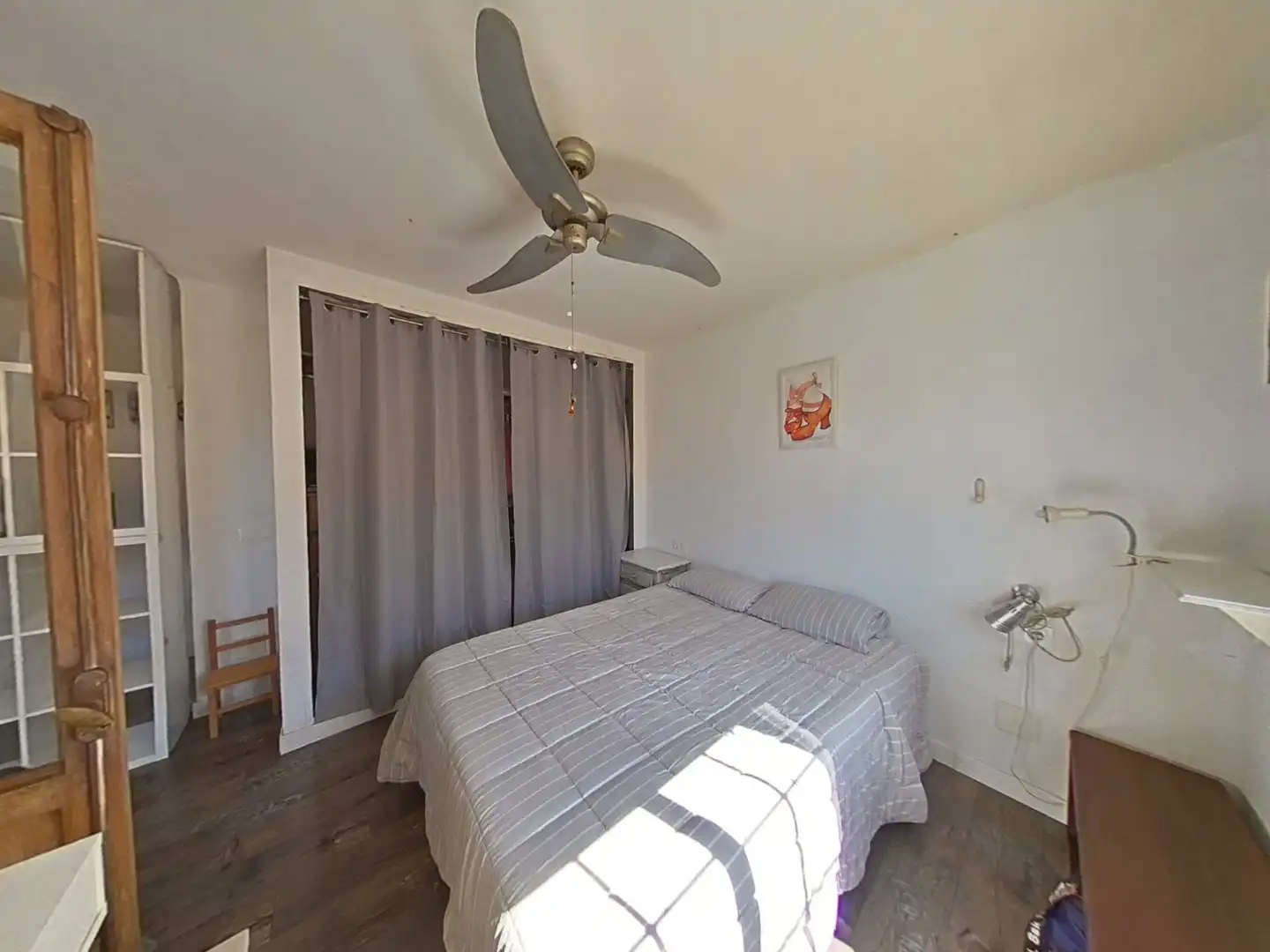 Schlafzimmer von Wohnung zum Verkauf in Málaga mit Klimaanlage, Terrasse und Möbliert