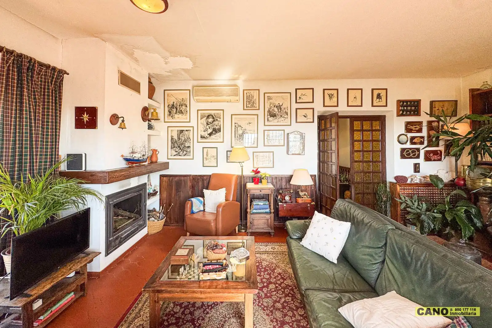 Sala d'estar de Casa o xalet en venda en Felix amb Aire condicionat, Calefacció i Terrassa