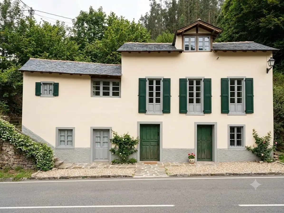 Casa rustica con giardino in vendita a Valdés - Luarca