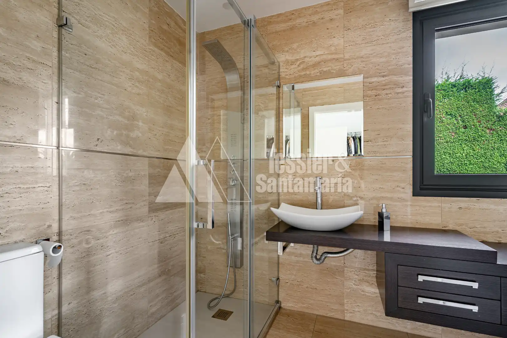 Baño de Casa o chalet en venta en Gijón  con Calefacción, Jardín privado y Terraza