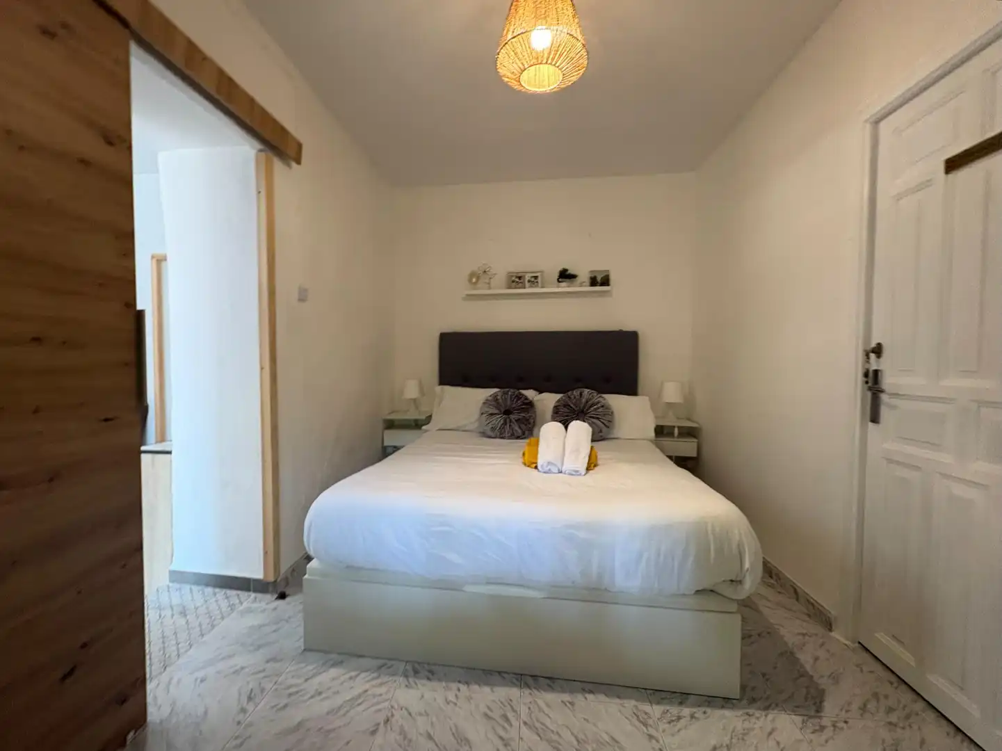 Dormitori de Casa adosada en venda en Ardales amb Jardí privat, Terrassa i Moblat