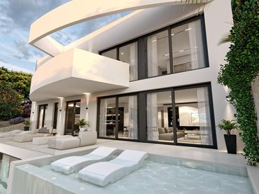 Villa avec piscine à vendre à Altea ciudad