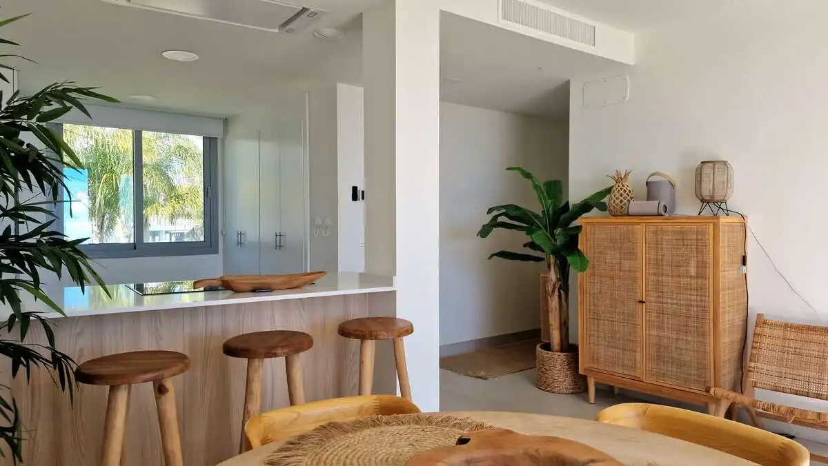 Comedor de Ático en venta en Mijas con Aire acondicionado, Piscina y Amueblado