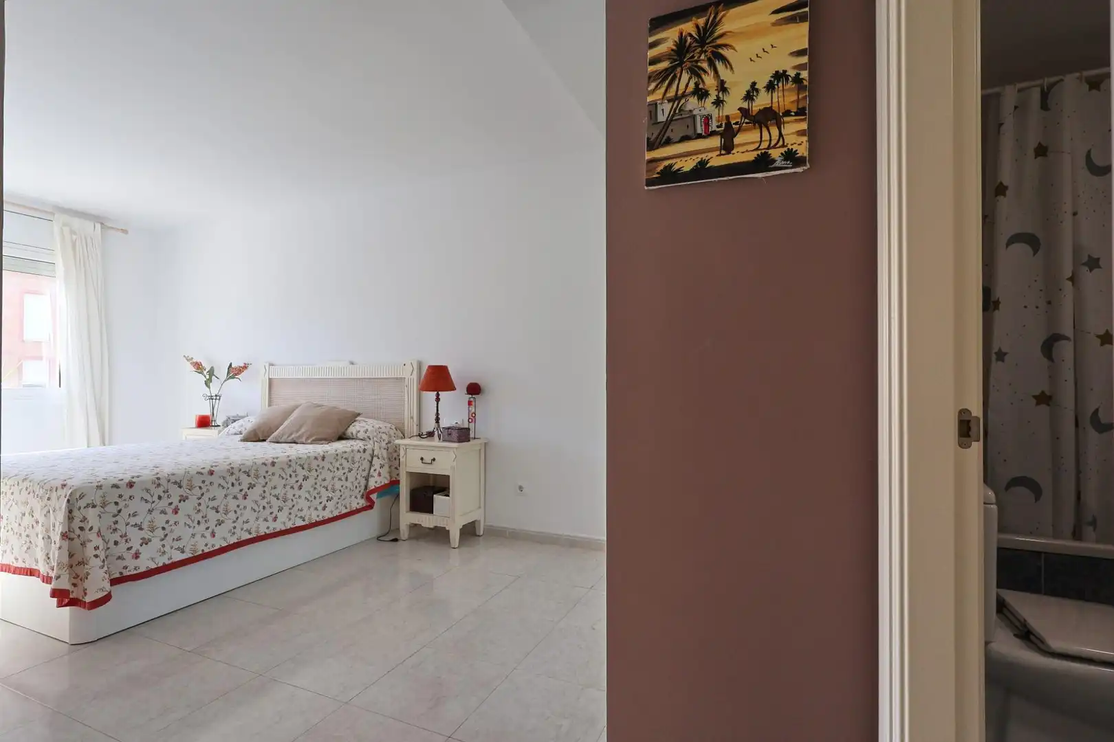 Bedroom of Flat for sale in Cubelles  with Air Conditioner and Community pool