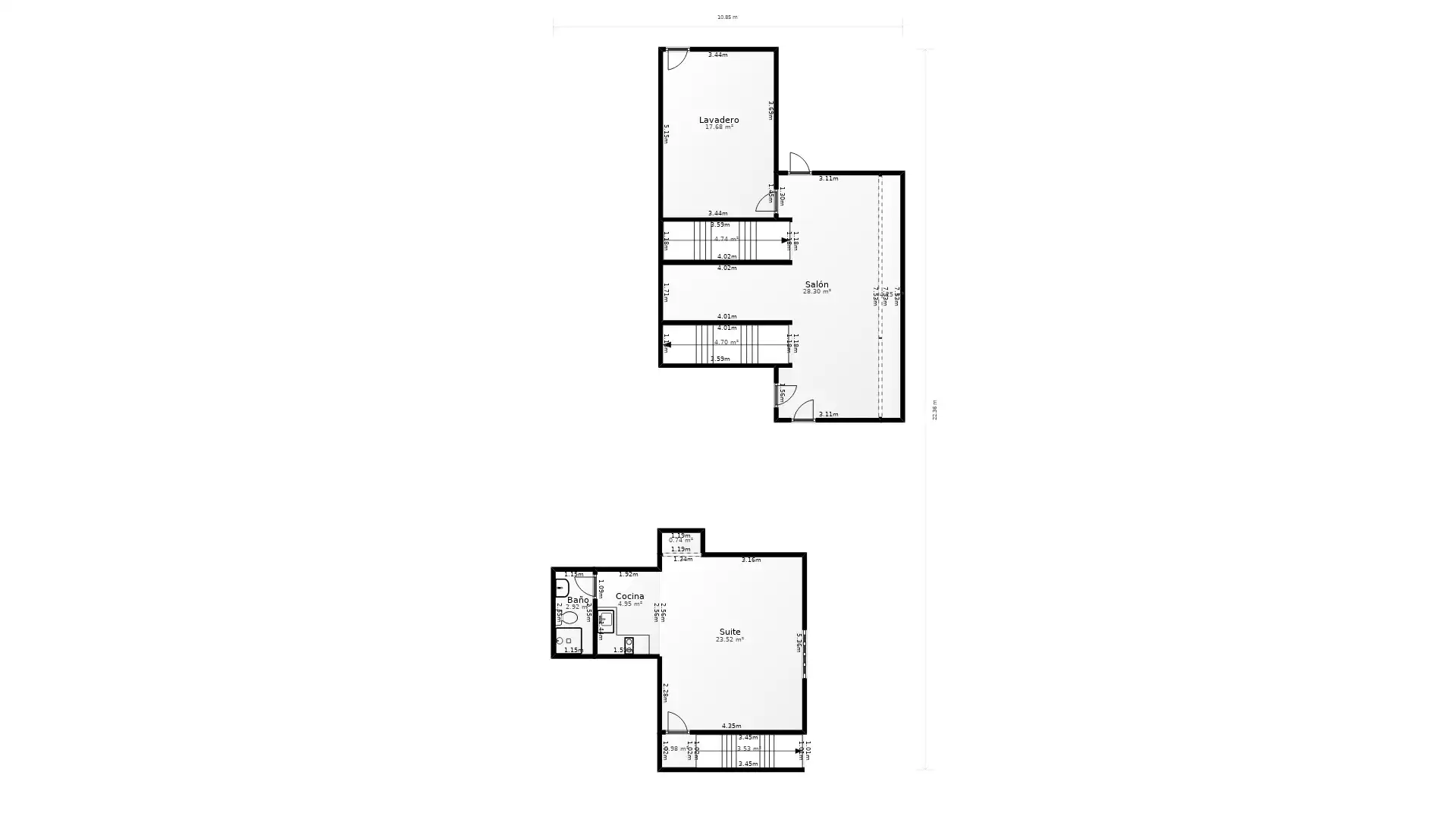 Casa con terrazza in vendita a Urbanización Santa Rosa, imagen 66