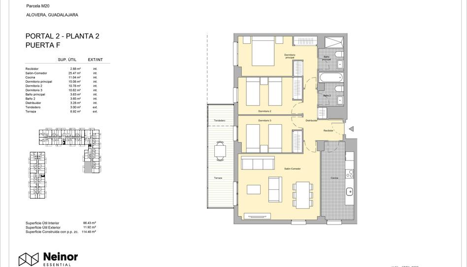 Photo 1 from new construction home in Flat for sale in    Avenida Castilla, Alovera, Guadalajara