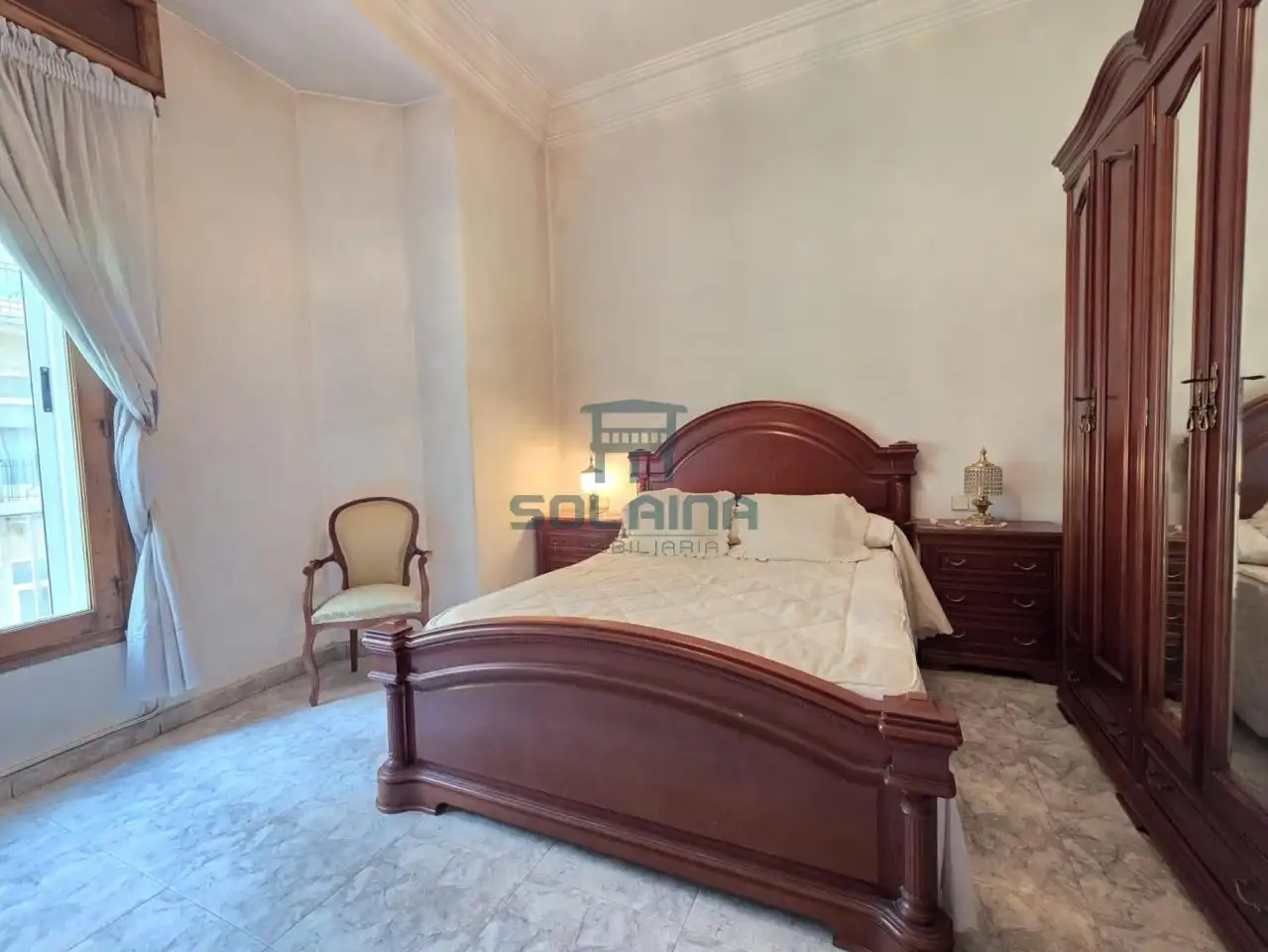 Bedroom of Flat for sale in Ourense Capital   with Heating, Storage room and Furnished