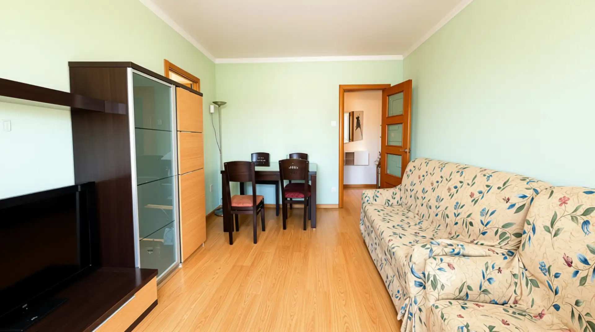 Living room of Flat for sale in Barcelona  with Balcony