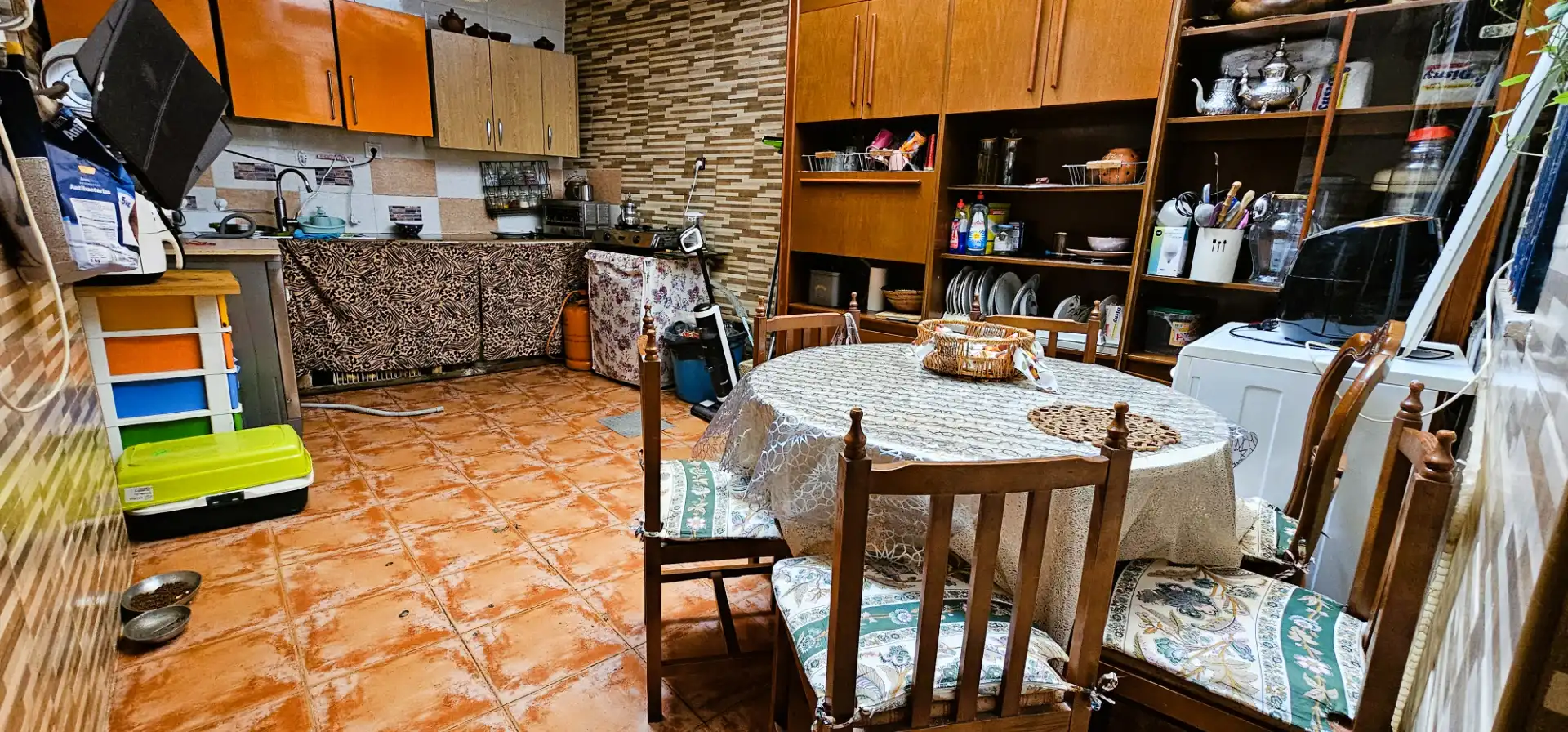 Cocina de Casa adosada en venta en Totana con Terraza, Trastero y Amueblado