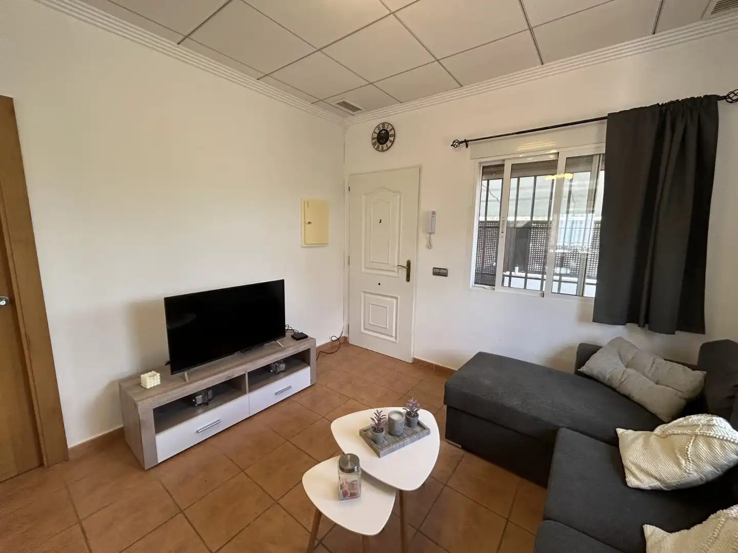 Sala d'estar de Casa o xalet en venda en Cartagena amb Aire condicionat, Jardí privat i Terrassa