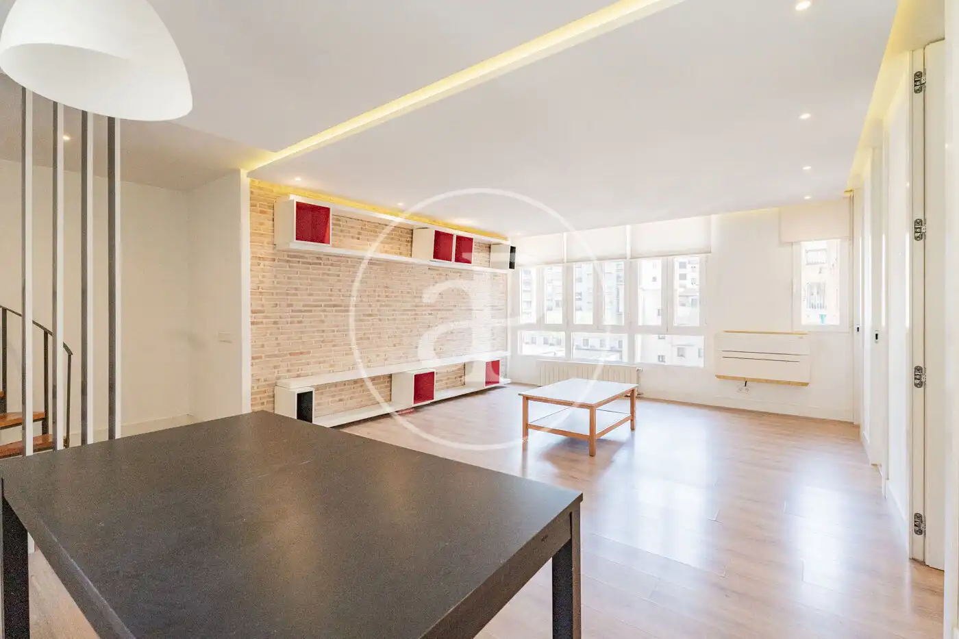 Sala d'estar de Pis en venda en Madrid amb Aire condicionat, Calefacció i Terrassa