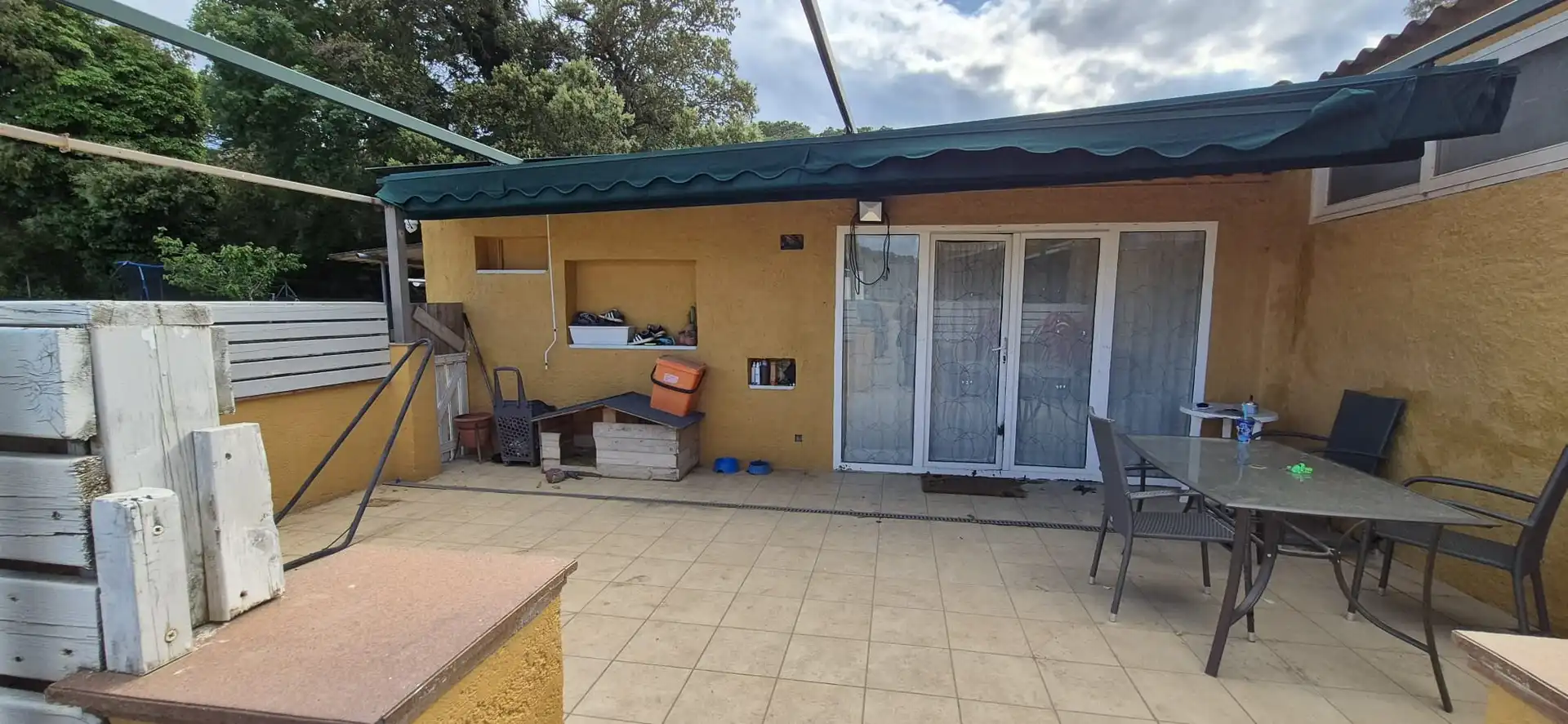 Terraza de Finca rústica en venta en Begur con Aire acondicionado, Calefacción y Jardín privado